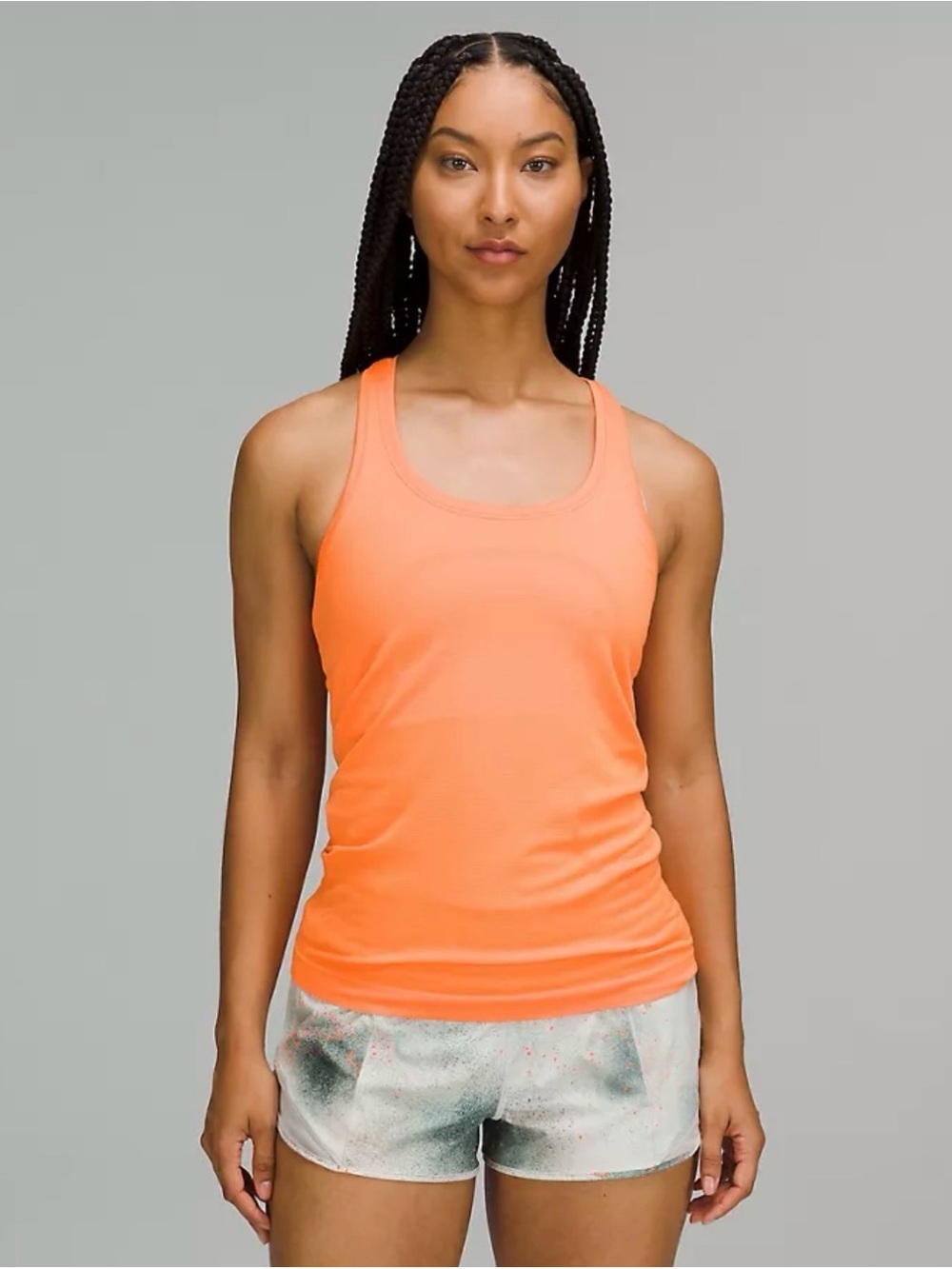 Lululemon Swiftly Tech Racerback Tank Top 2.0 - size 10 - Orange Soda
